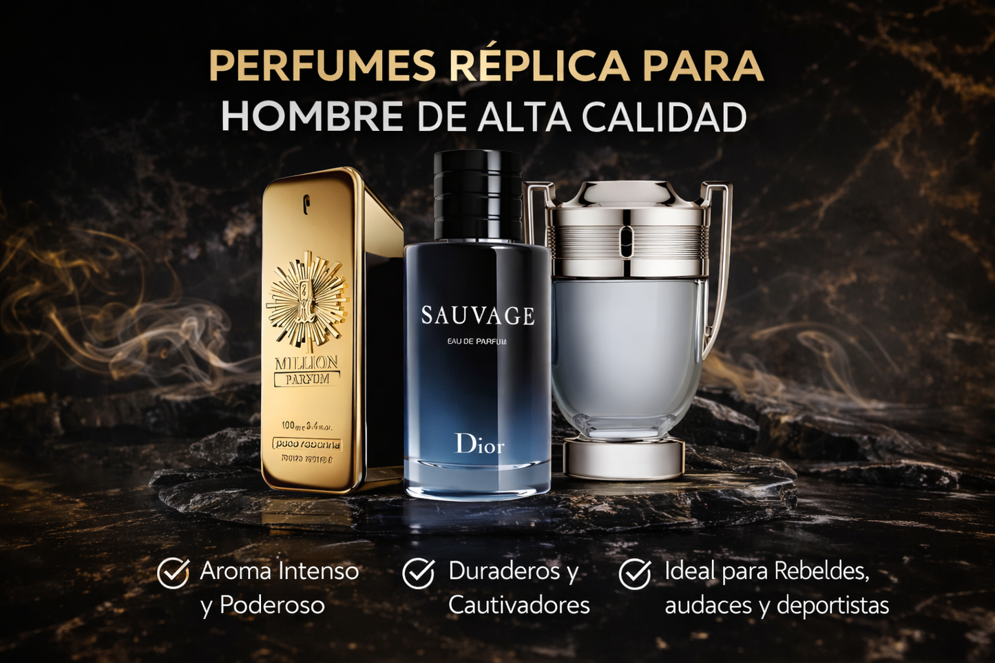 Perfumes 3x1 OneMillion/Invictus/Sauvage